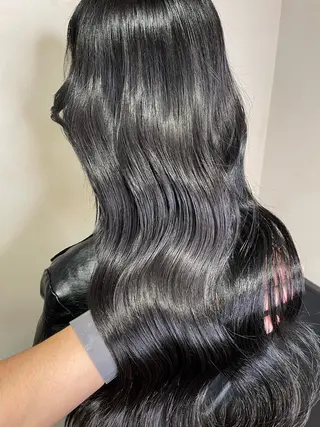 ロング 泉 堅也のヘアスタイル