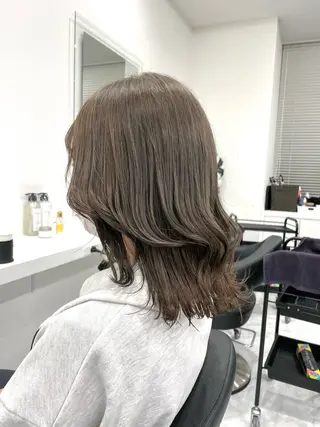 ミディアム 💍大人デザイン /ハイトーン♡リクトのヘアスタイル