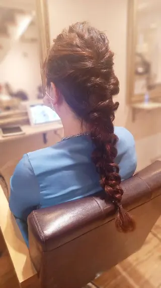 ヘアアレンジ 田辺 侑未のヘアスタイル