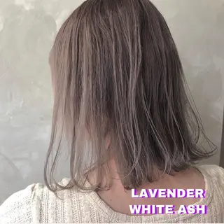 ミディアム カラー CLUTCH天王寺 西藤遥河のヘアスタイル