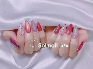 ネイル パラジェル＆フィルイン取り扱いサロンSol Nail所属・Sol Nail ミネのネイルデザイン