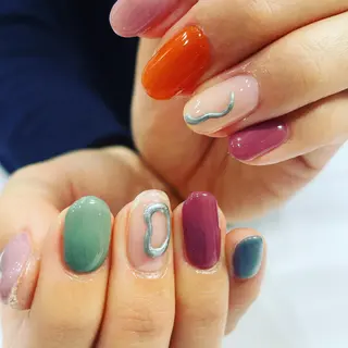 ネイル Serenity by Mari所属・Shinozaki mariのネイルデザイン