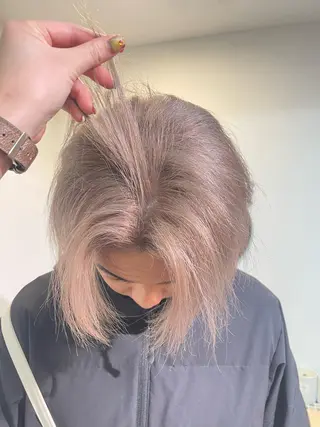 カラー メンズ sakura🌸 レイヤー/韓国ヘアのヘアスタイル