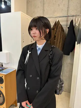 ショート NOUN所属・eri kinjoのヘアスタイル