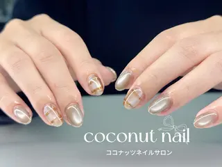 ネイル 神田 ココナッツのネイルデザイン