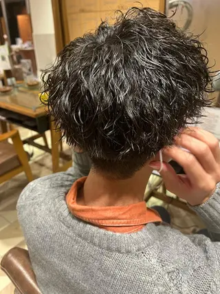 メンズ 鬼松沙弥 ❤︎メンズパーマのヘアスタイル