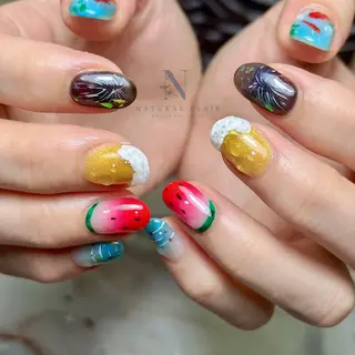 ネイル natural flairのネイルデザイン