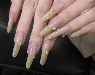 ネイル 長さだし専門店 M2　rikaのネイルデザイン