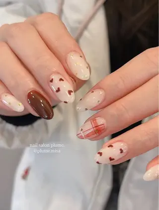 ネイル 【plume.】 misakiのネイルデザイン