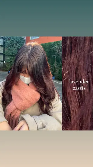 ロング カラー stylist ◎RUKI.のヘアスタイル