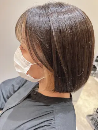 カラー 石井 潤のヘアスタイル