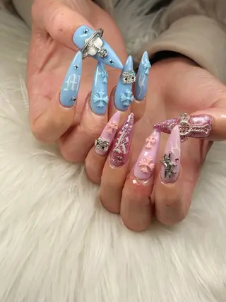 ネイル Nail Salon L'arc所属・💊大阪/心斎橋 moni🧠のネイルデザイン