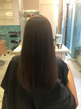 ミディアム レイヤー/韓国❣️ 髪質改善/e_kiのヘアスタイル