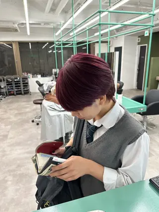 ショート 🌟艶髪ブリーチ髪質 改善🌟shunmaのヘアスタイル