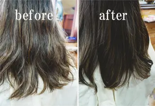 ロング achieve hair create所属・美髪枝毛カットが 得意な小嶋努のヘアスタイル