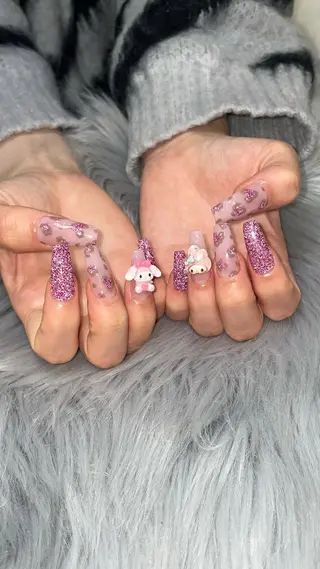 ネイル RICO NAIL所属・RICO Nail パーツつけ放題🌈のネイルデザイン