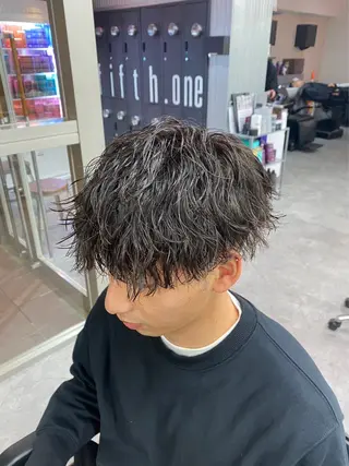 パーマ メンズ パーマ支持率No.1 ❤️‍🔥安成弾のヘアスタイル