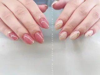 ネイル 神田 ココナッツのネイルデザイン