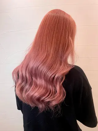 ロング カラー ハイトーン職人💗 松本輝美のヘアスタイル