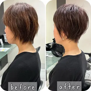 ショート 小池 功のヘアスタイル