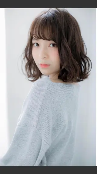 ショート パーマ LOREN自由ヶ丘所属・櫻田 朴のヘアスタイル