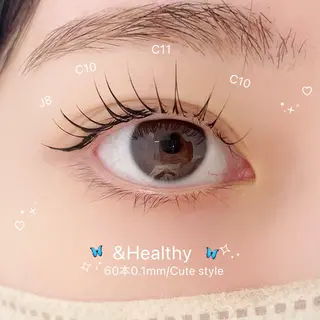 マツエク・マツパ eyelist 相樂のマツエク・マツパデザイン