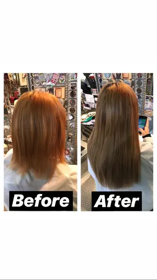 ロング haco+所属・🌈派手髪エクステ ブレイズ🌈ひろとのヘアスタイル