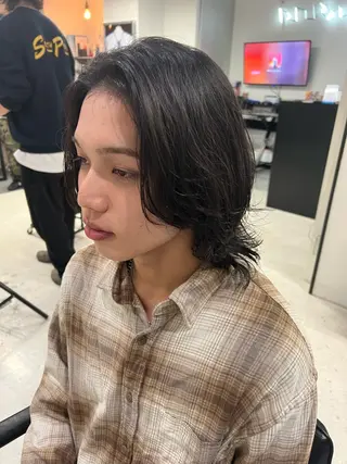 ミディアム メンズ 🌈新田 みどり🌈のヘアスタイル