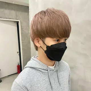 ショート カラー メンズ yiye 青山所属・無料カットモデル募集 🌱ひょうがのヘアスタイル