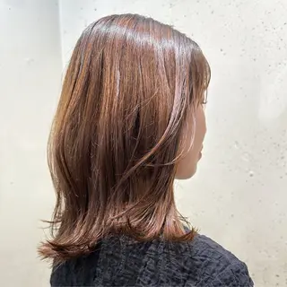 ミディアム ボブ/ショート /🦋服部ルミナ🦋のヘアスタイル