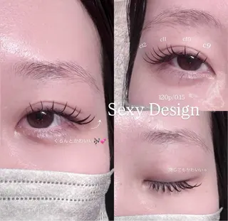 マツエク・マツパ 🎀anna / eyelash🎀のマツエク・マツパデザイン