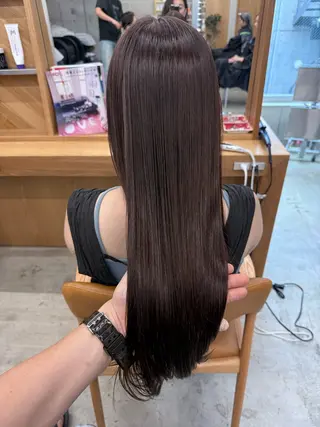 ロング カラー 誰よりも丁寧なカット 🍀小林輝のヘアスタイル