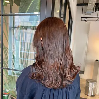ロング カラー ベージュカラー/長岡 レイヤーカット/コウのヘアスタイル