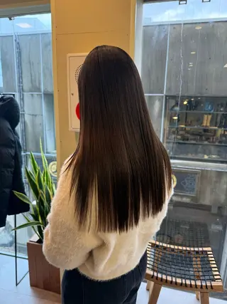 ロング カラー 伶風/ボブ/ ヘーゼルベージュのヘアスタイル