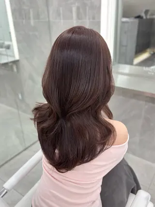 カラー 透明感カラー / 艶カラー/ あいりのヘアスタイル