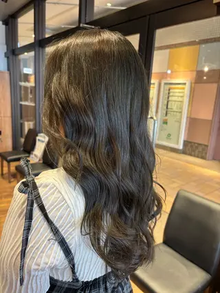 ロング カラー 🎀ワンレンボブ🎀 ワンカラー　あゆみのヘアスタイル