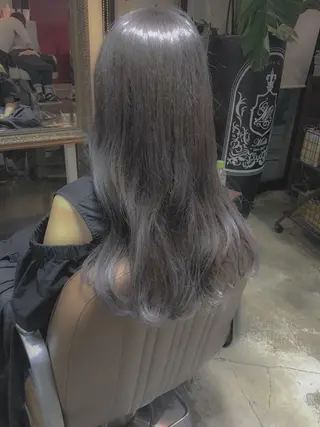 ロング カラー 北條 優輝のヘアスタイル