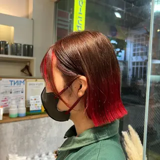 カラー インナーカラー♡ Nanakoのヘアスタイル