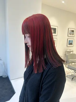 ミディアム Nought所属・cono noughtのヘアスタイル
