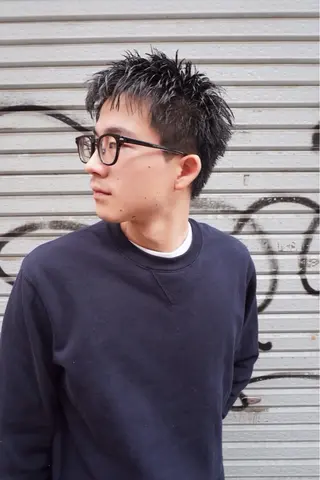 ショート LOM/メンズサロン 狸小路7丁目のヘアスタイル