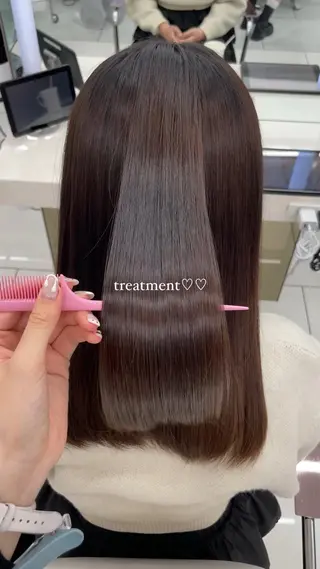 ロング COA銀座所属・azumi♡/銀座/ 透明感カラーのヘアスタイル