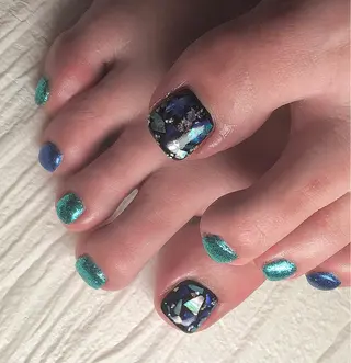 ショート ネイル 🦋Kiyomi. 🦋のネイルデザイン