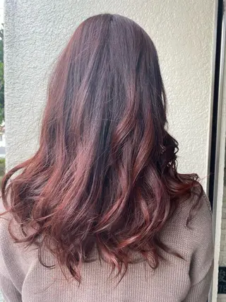 ロング 山本 夏未のヘアスタイル