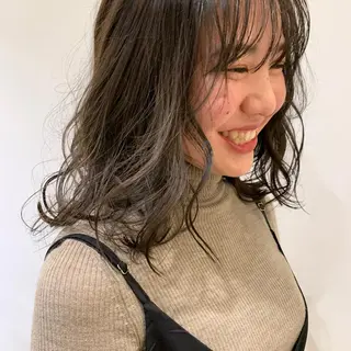 カラー 🍊mai🍊 似合わせスタイル🌿のヘアスタイル