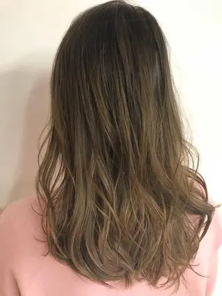 セミロング ボブ/大人ヘア k-two濱田のヘアスタイル