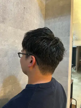 ショート パーマ メンズ イロアイヘアー Renのヘアスタイル