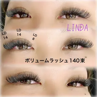 マツエク・マツパ linda lashesのマツエク・マツパデザイン