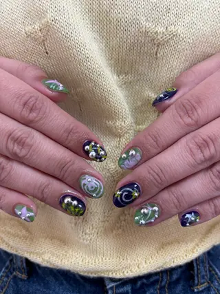 ネイル I P'ink nail salon所属・I pinknail 韓国風·持ち込み専門のネイルデザイン