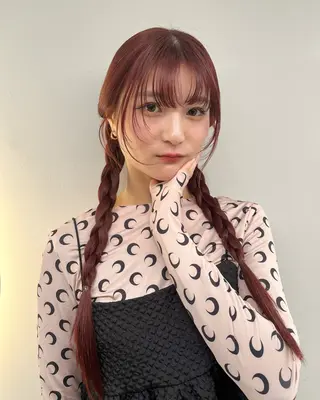 カラー 艶ブリーチ/表参道 ハイトーン /実乃梨のヘアスタイル