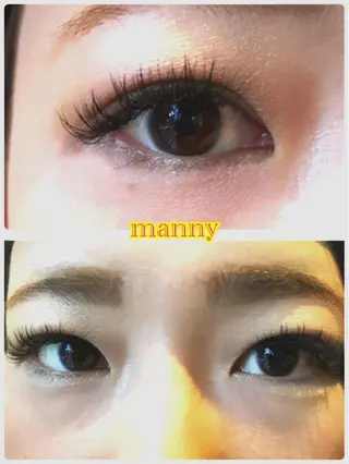 マツエク・マツパ manny eyelashのマツエク・マツパデザイン